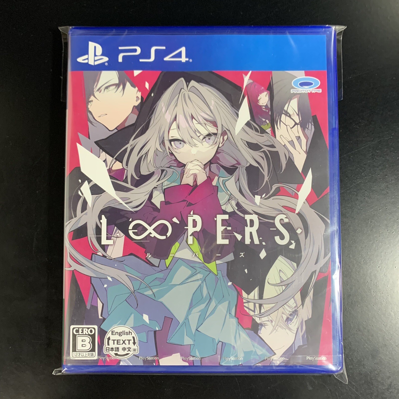 Unopened PS4 LOOPERS Sony PlayStation 4 Prototype Sealed Visual Novel JP