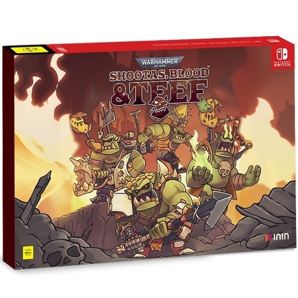 Unopened SW Warhammer 40,000 Shootas, Blood & Teef Special Pack Nintendo Switch