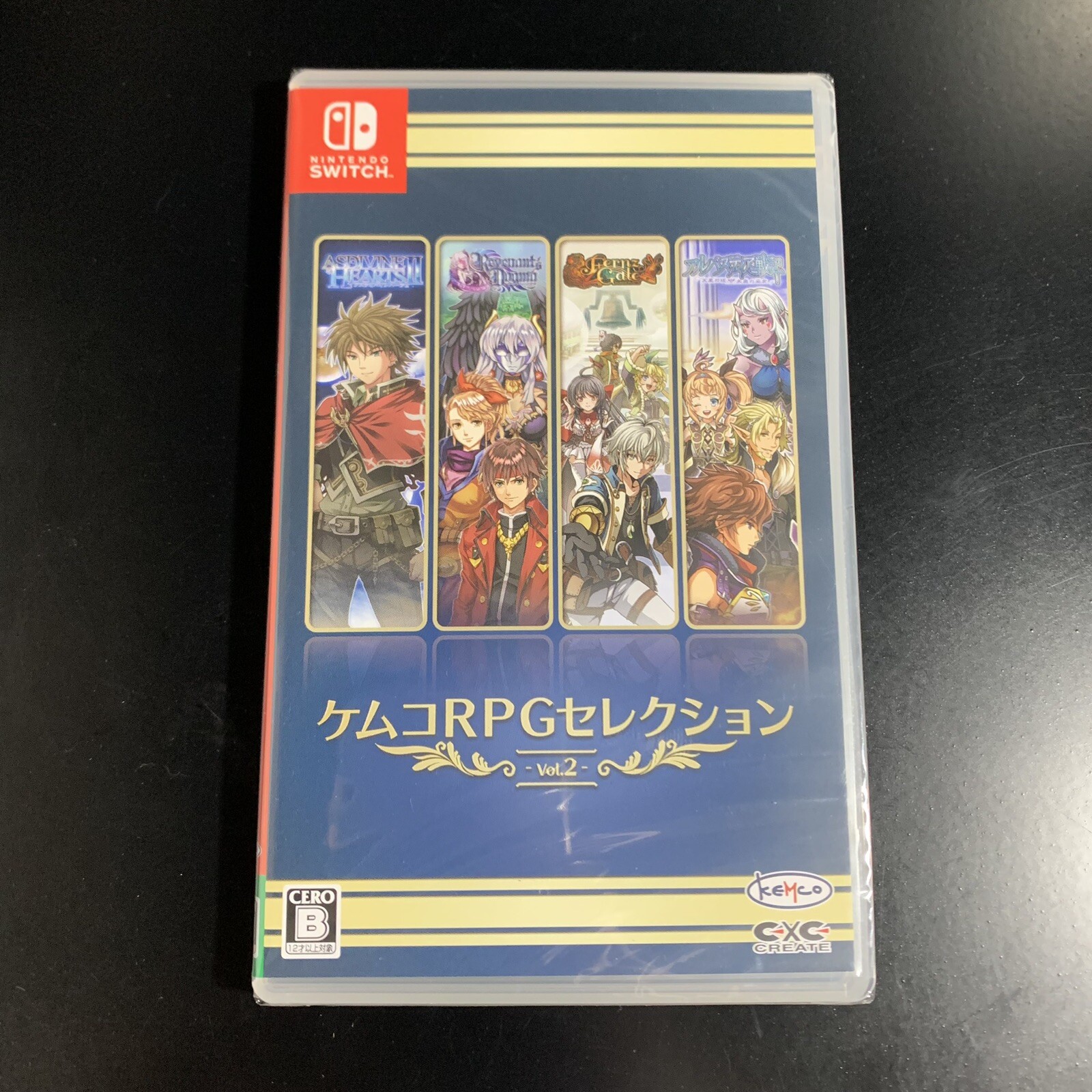 Unopened SW Kemco RPG Selection Vol. 2 Nintendo Switch Kemco Sealed RPG JP