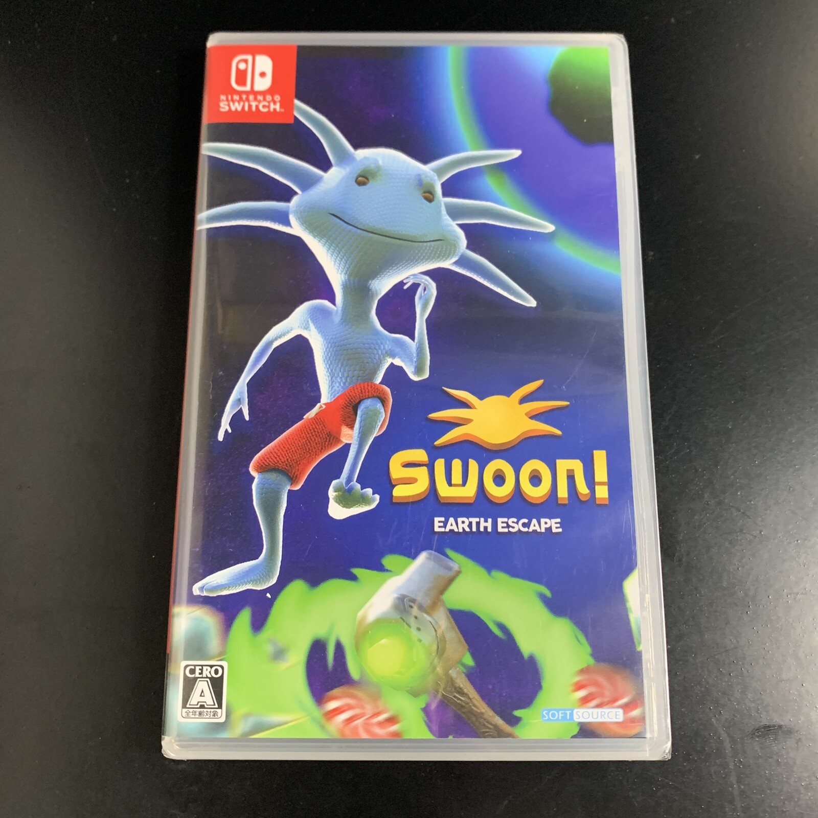Unopened SW Swoon! Earth Escape Nintendo Switch SoftSource Sealed Platformer JP