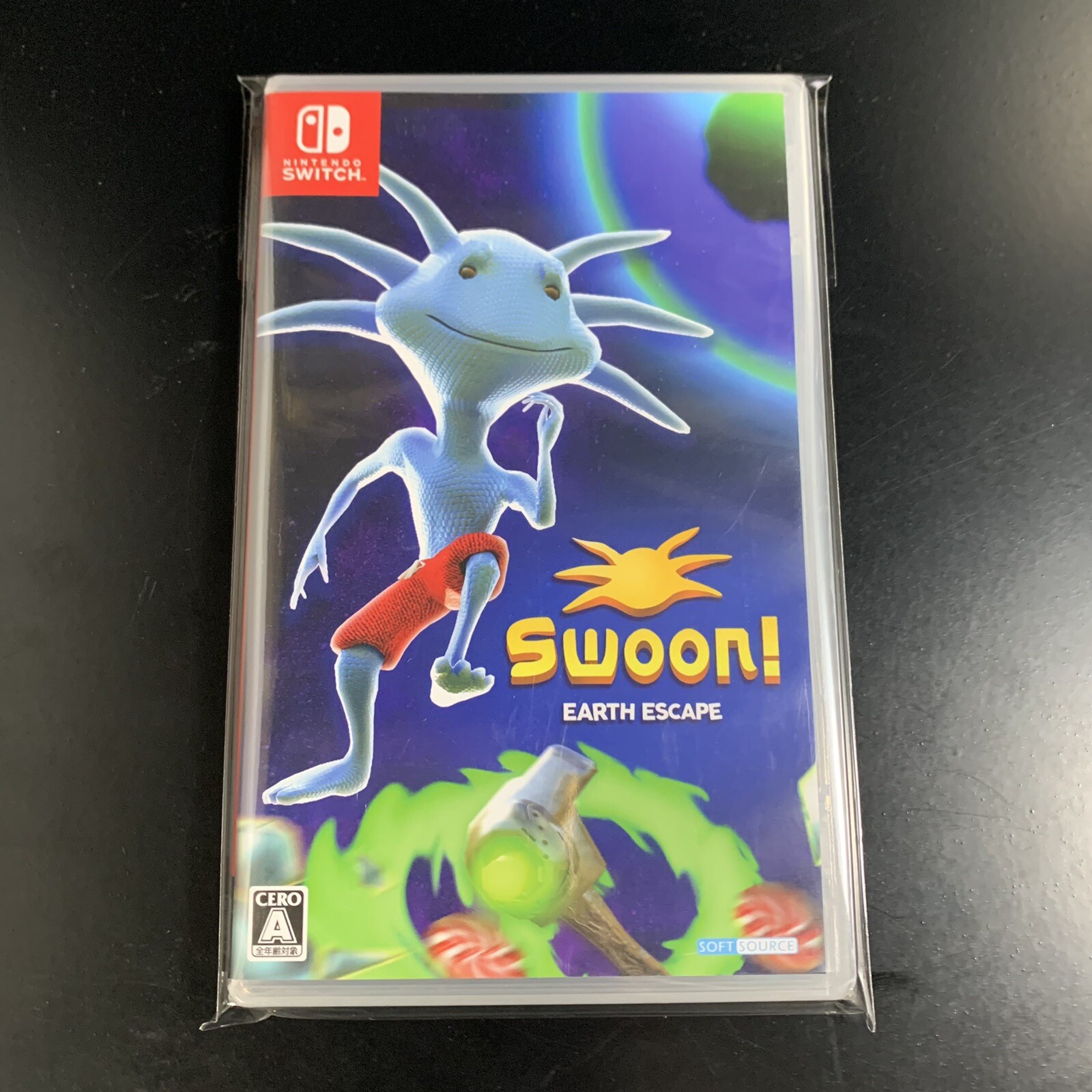 Unopened SW Swoon! Earth Escape Nintendo Switch SoftSource Sealed Platformer JP