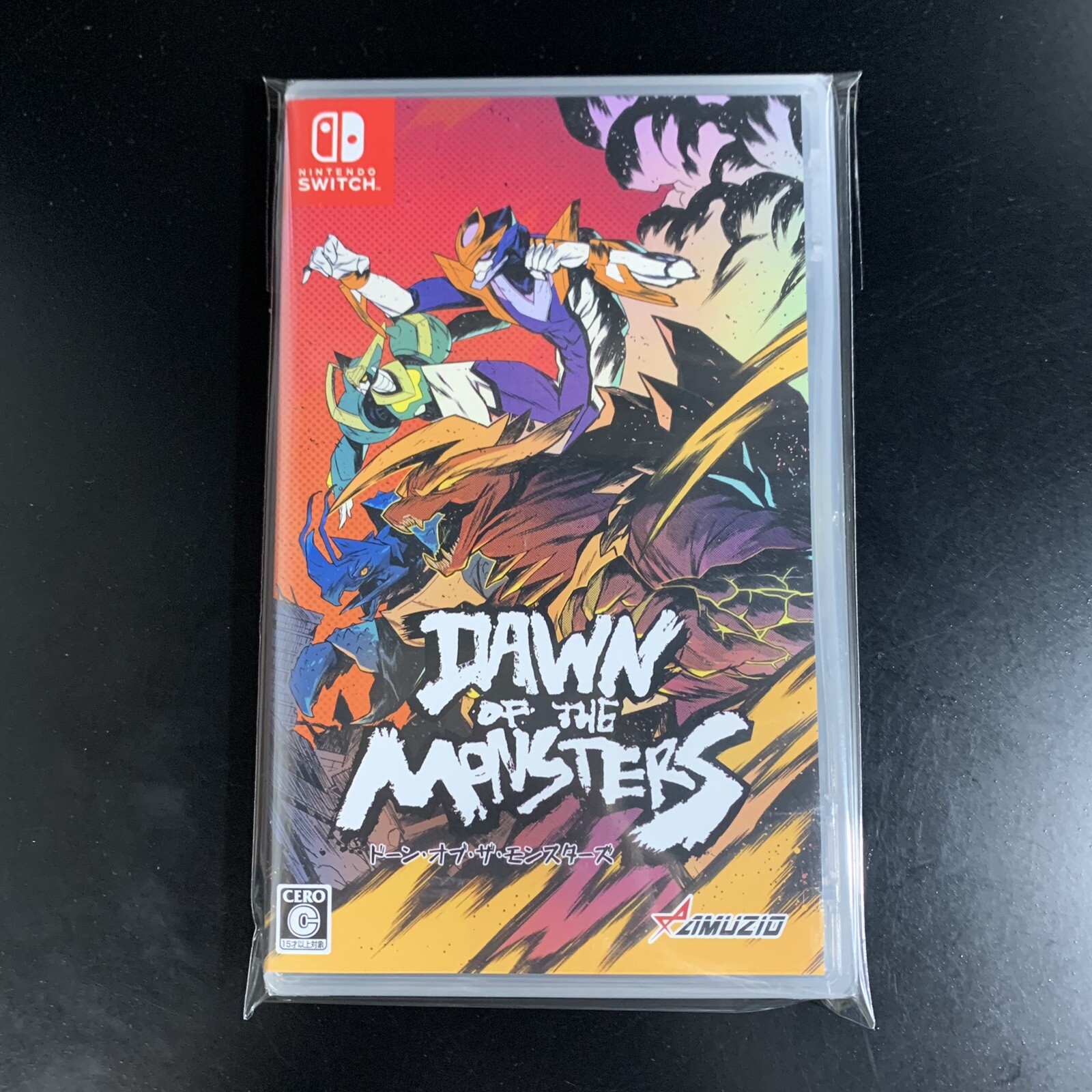 Unopened SW Dawn of the Monsters Nintendo Switch Oizumi Amuzio Sealed Beat 'Em
