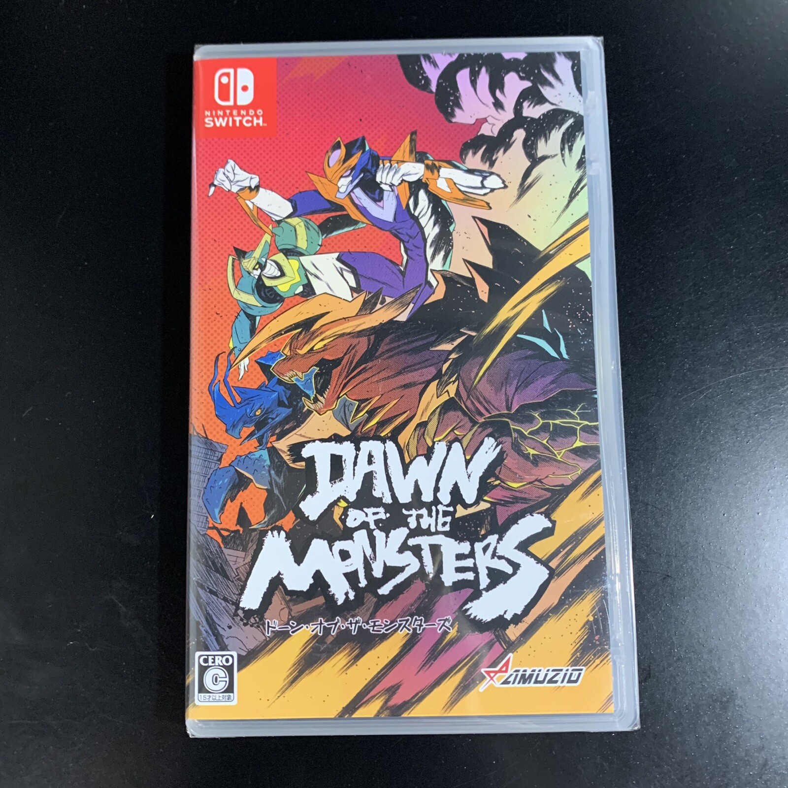 Unopened SW Dawn of the Monsters Nintendo Switch Oizumi Amuzio Sealed Beat 'Em