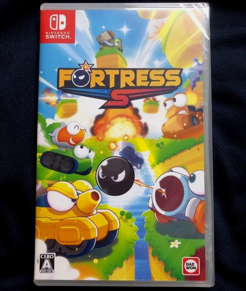 Unopened SW Fortress S Nintendo Switch DAEWONMEDIA Sealed Shooter JP w/tracking