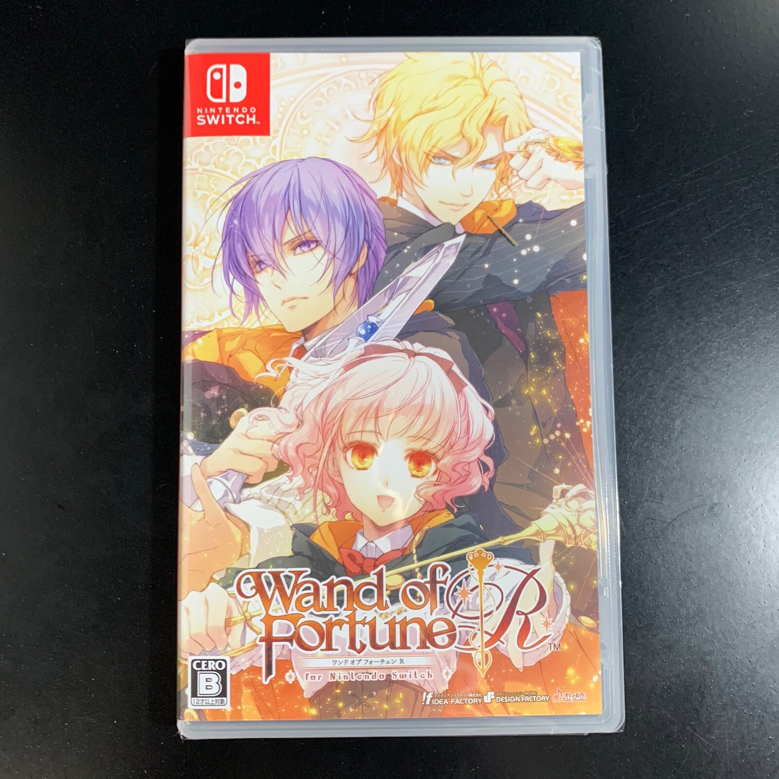 Unopened SW Wand of Fortune R Nintendo Switch Idea Factory Sealed Otome JP