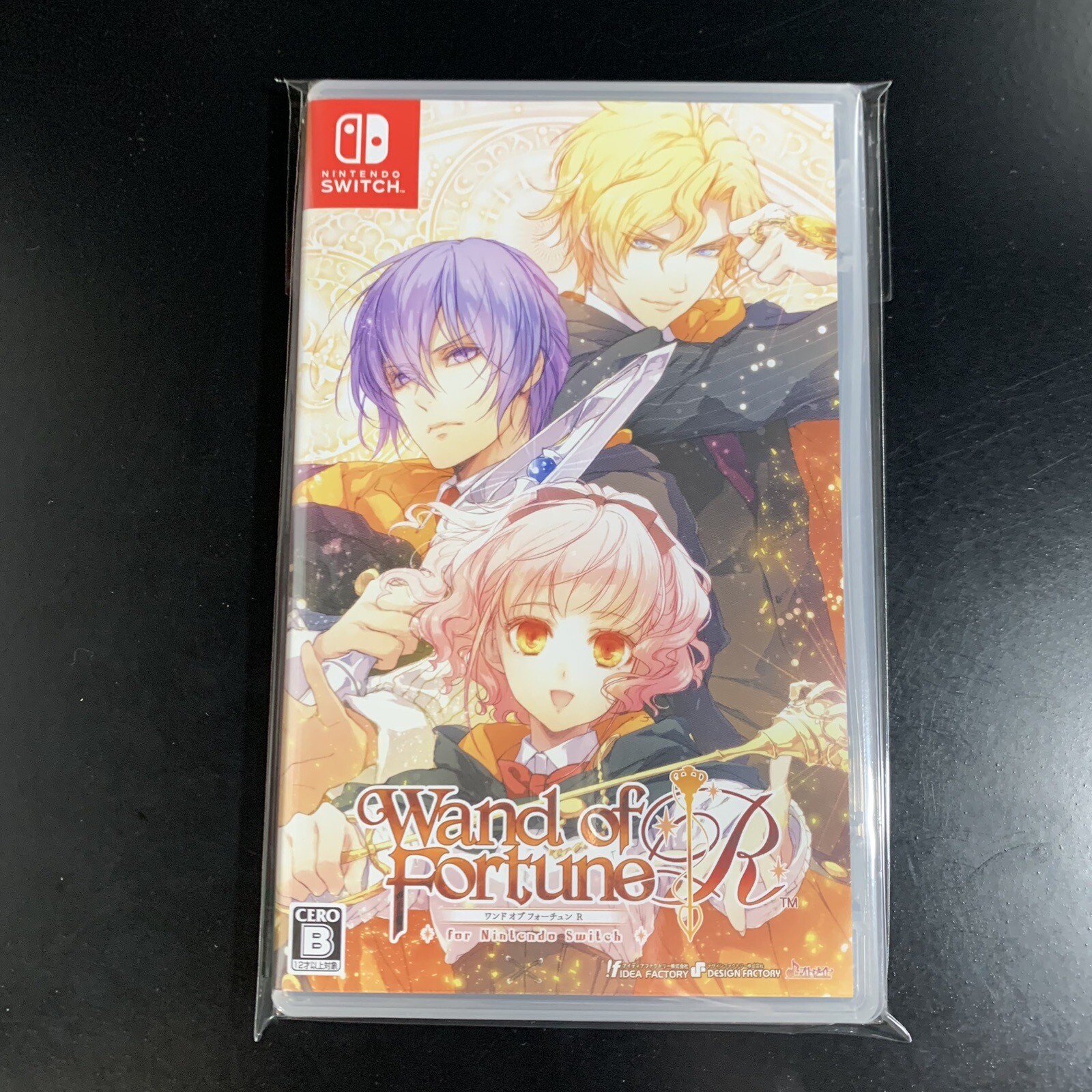 Unopened SW Wand of Fortune R Nintendo Switch Idea Factory Sealed Otome JP