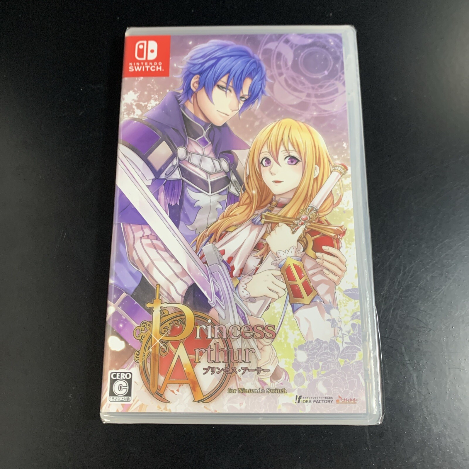 Unopened SW Princess Arthur Nintendo Switch Idea Factory Sealed Otome JP
