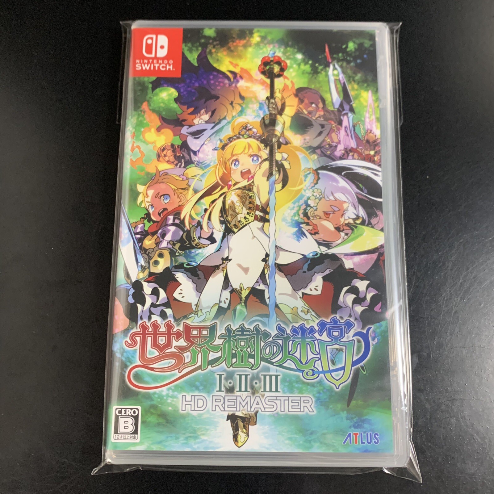 Unopened SW Etrian Odyssey Origins Collection Nintendo Switch Atlus Sealed RPG