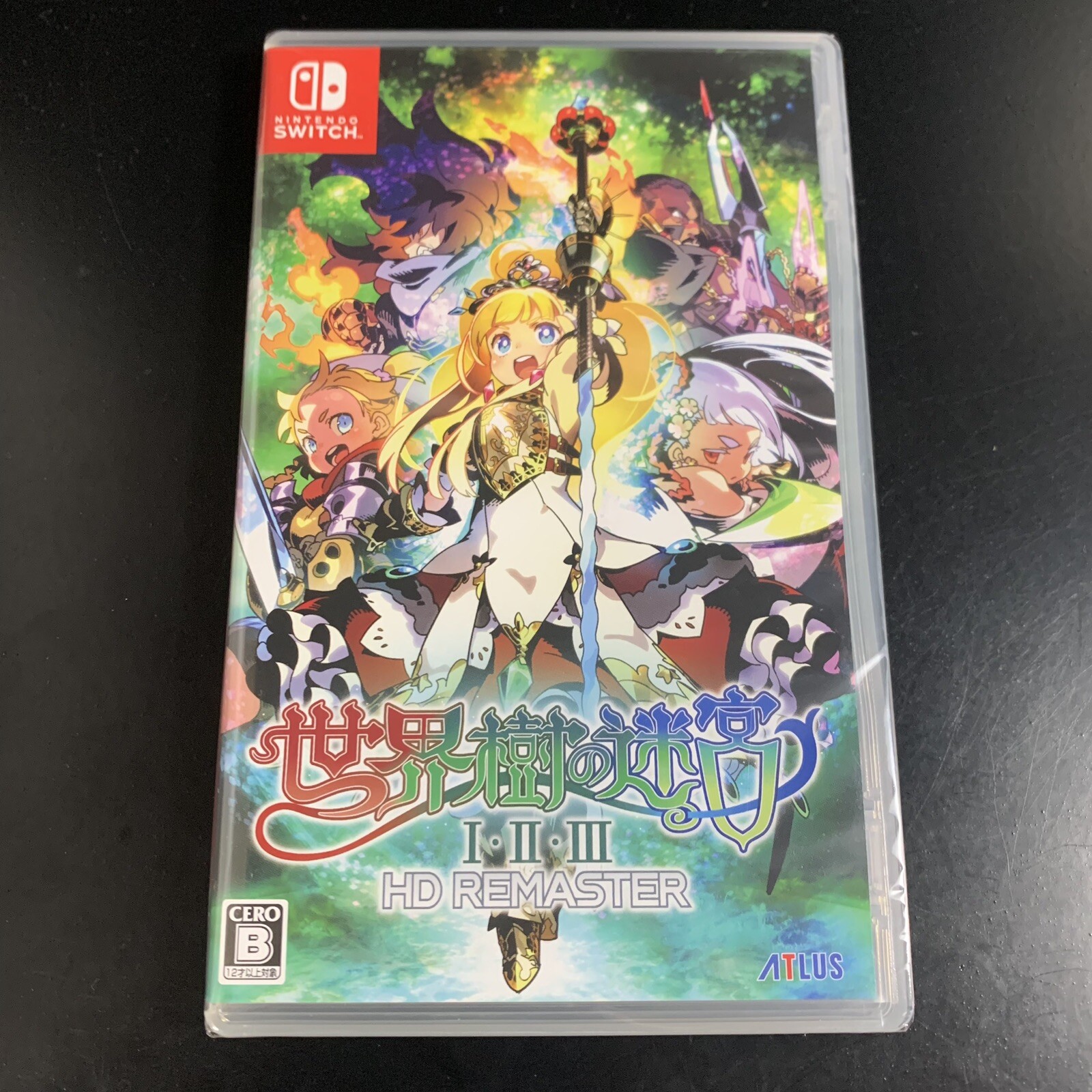 Unopened SW Etrian Odyssey Origins Collection Nintendo Switch Atlus Sealed RPG