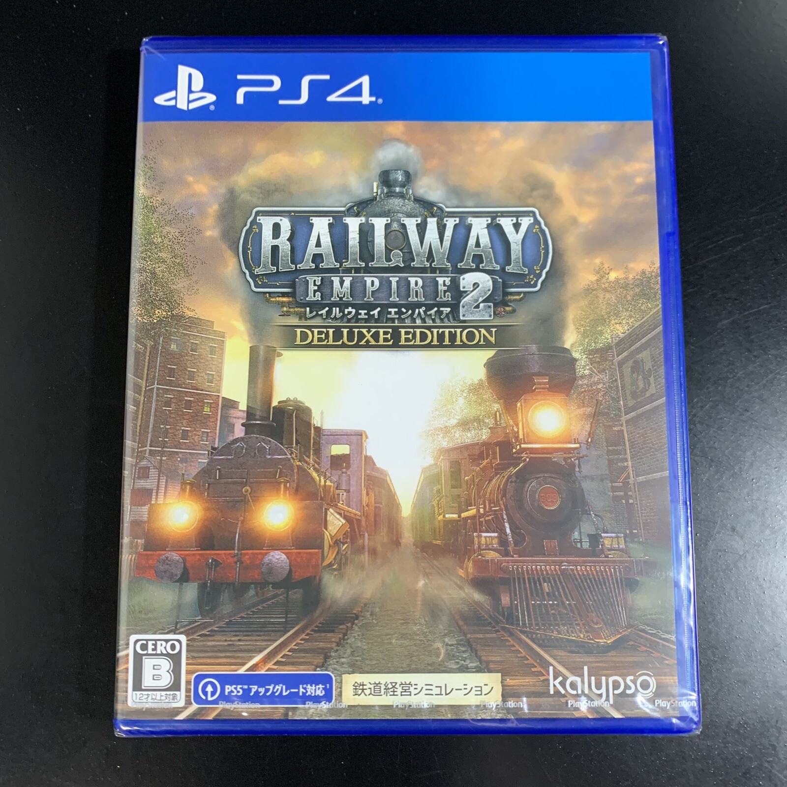 Unopened PS4 Railway Empire 2 Deluxe Sony PlayStation 4 Kalypso Media Sealed JP