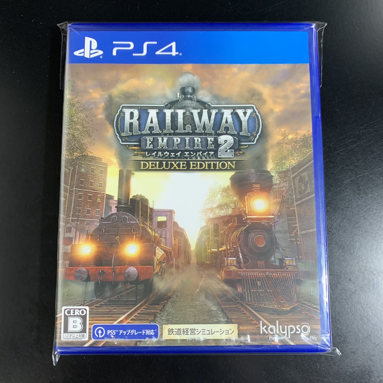 Unopened PS4 Railway Empire 2 Deluxe Sony PlayStation 4 Kalypso Media Sealed JP