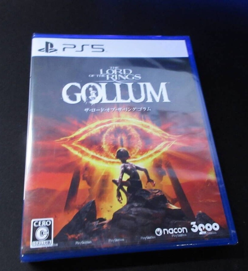 Unopened PS5 The Lord of the Rings Gollum Sony PlayStation 5 3goo Sealed Action