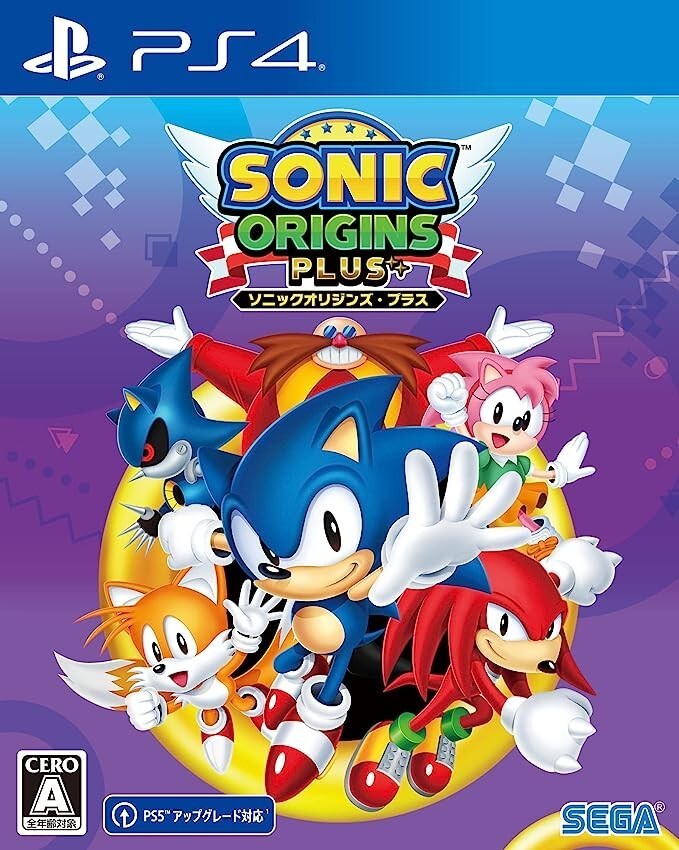 Unopened PS4 Sonic Origins Plus Sony PlayStation 4 Sega Sealed Misc JP