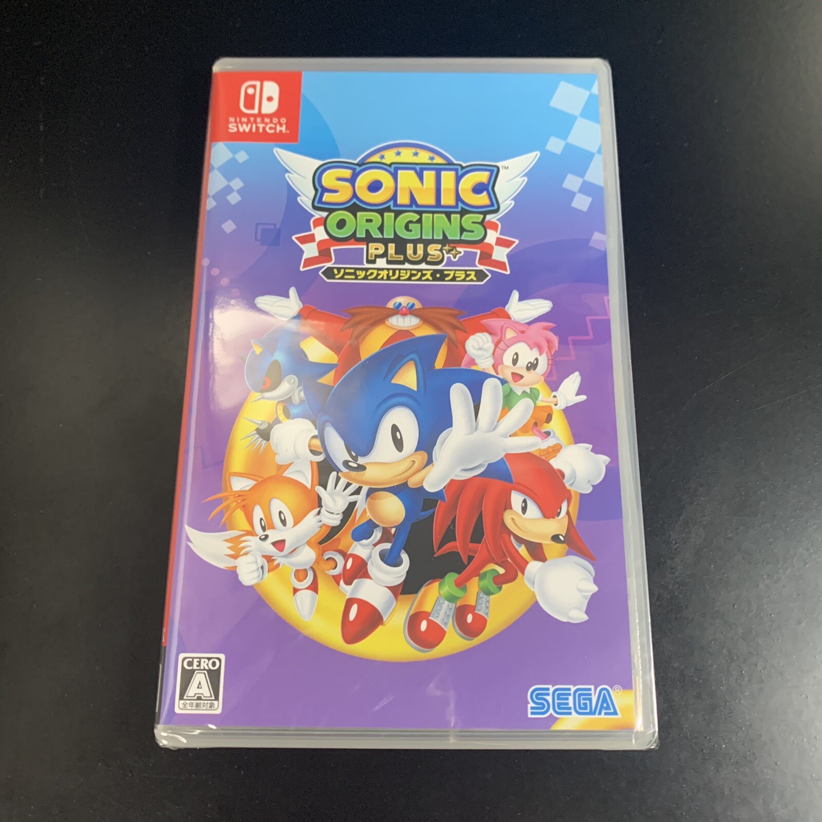 Unopened SW Sonic Origins Plus Nintendo Switch Sega Sealed Misc JP w/tracking