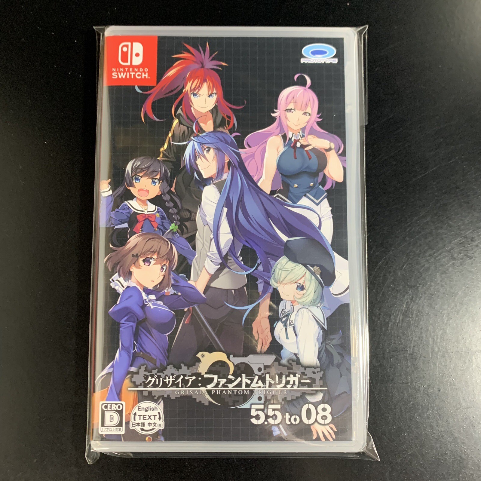 Unopened SW Grisaia Phantom Trigger 5.5 to 08 Nintendo Switch Prototype Sealed