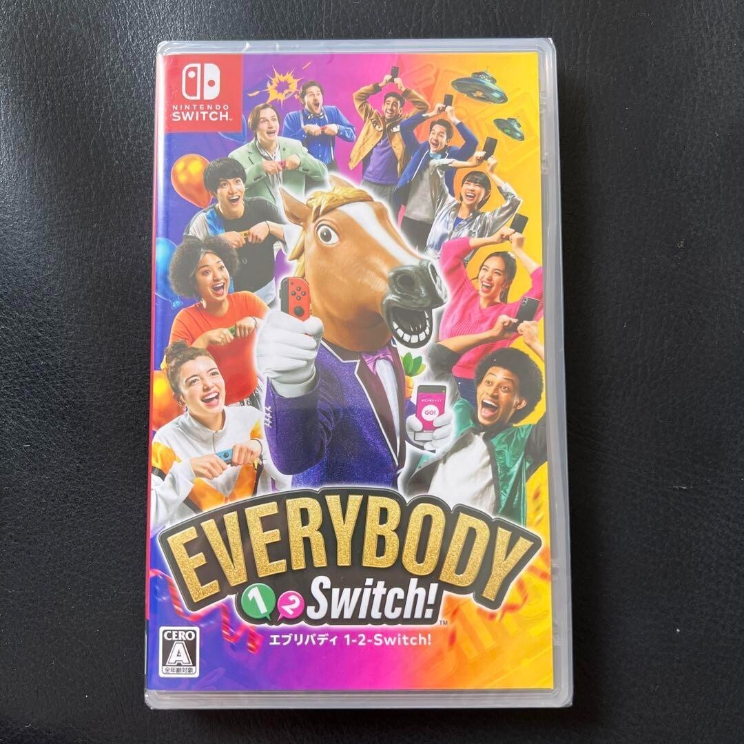 Unopened SW Everybody 1-2-Switch! Nintendo Switch Sealed Fighting JP w/tracking