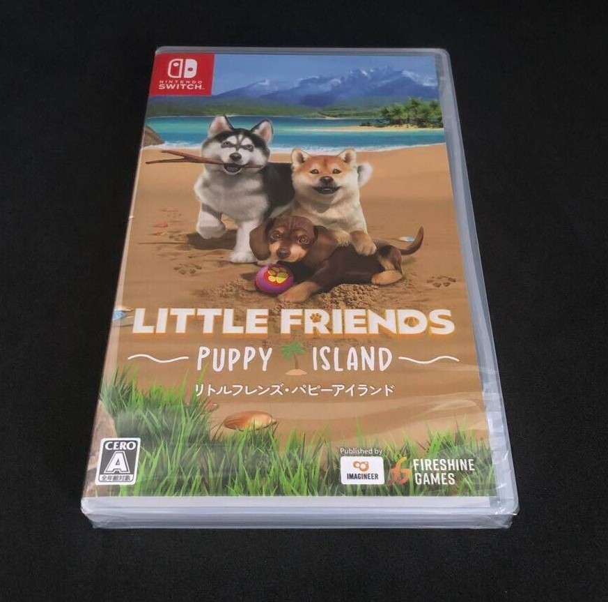 Unopened SW Little Friends Puppy Island Nintendo Switch Imagineer Sealed
