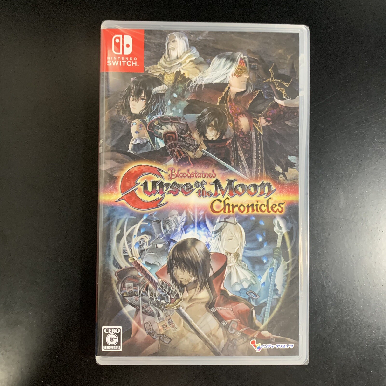 Unopened SW Bloodstained Curse of the Moon Chronicles Nintendo Switch Inti
