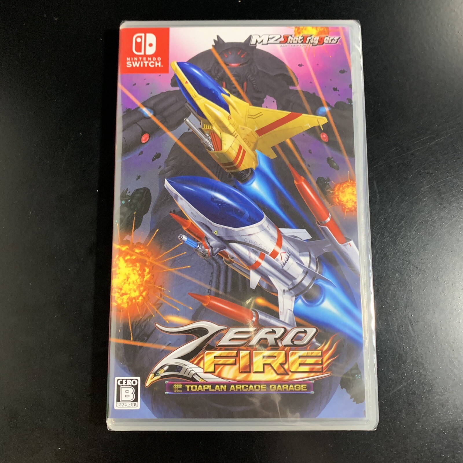 Unopened SW Zero Fire Toaplan Arcade Garage Nintendo Switch M2 Sealed Misc JP