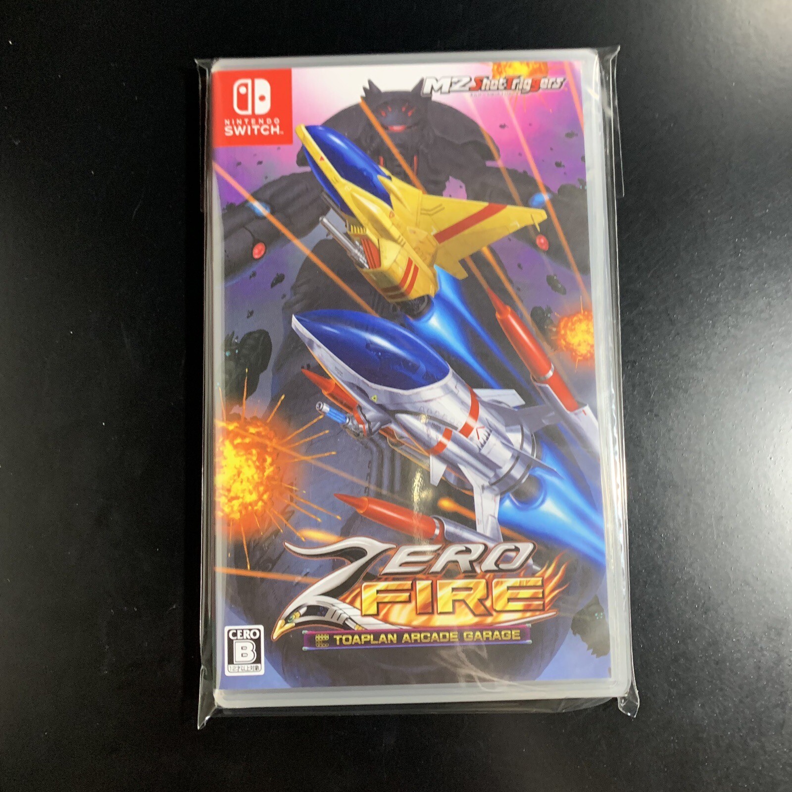 Unopened SW Zero Fire Toaplan Arcade Garage Nintendo Switch M2 Sealed Misc JP