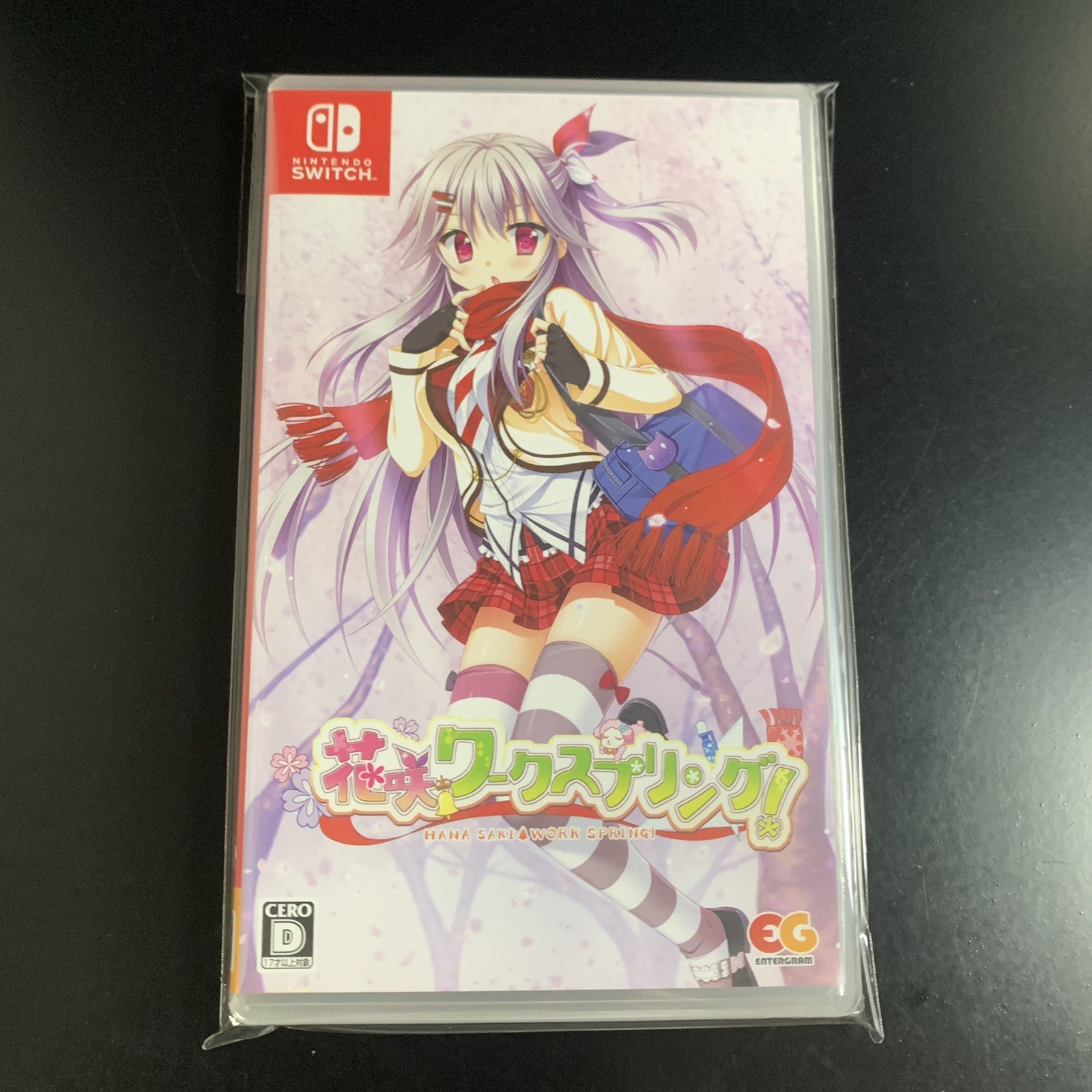 Unopened SW Hanasaki Work Spring! Nintendo Switch Entergram Sealed Bishoujo JP