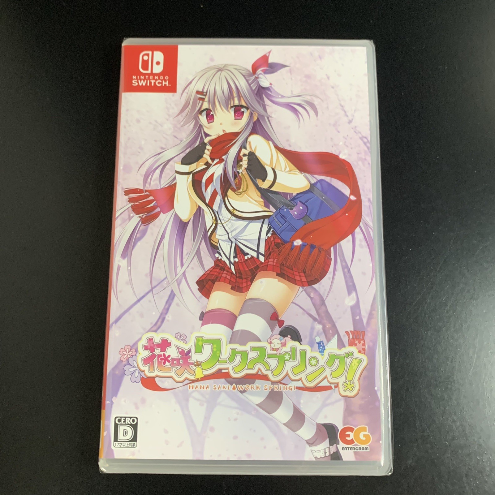 Unopened SW Hanasaki Work Spring! Nintendo Switch Entergram Sealed Bishoujo JP