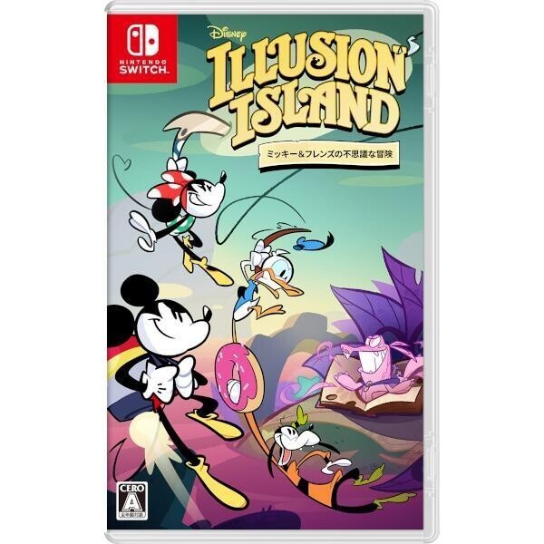 Unopened SW Disney Illusion Island Nintendo Switch Disney Sealed Platformer JP