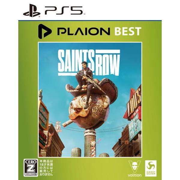 Unopened PS5 Saints Row PLAION BEST Sony PlayStation 5 Koch Media Sealed Action