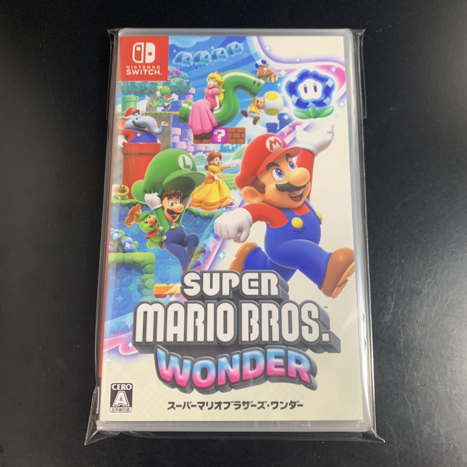 Unopened SW Super Mario Bros. Wonder Nintendo Switch Sealed Platformer JP