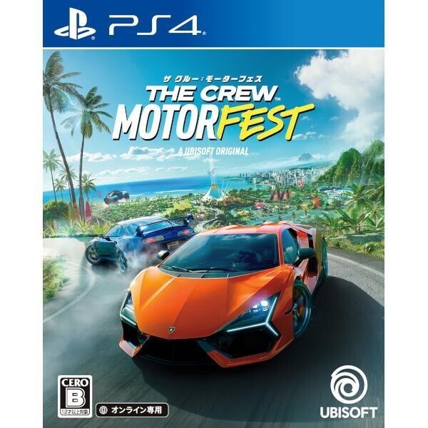 Unopened PS4 The Crew Motorfest Sony PlayStation 4 Ubisoft Sealed JP w/tracking