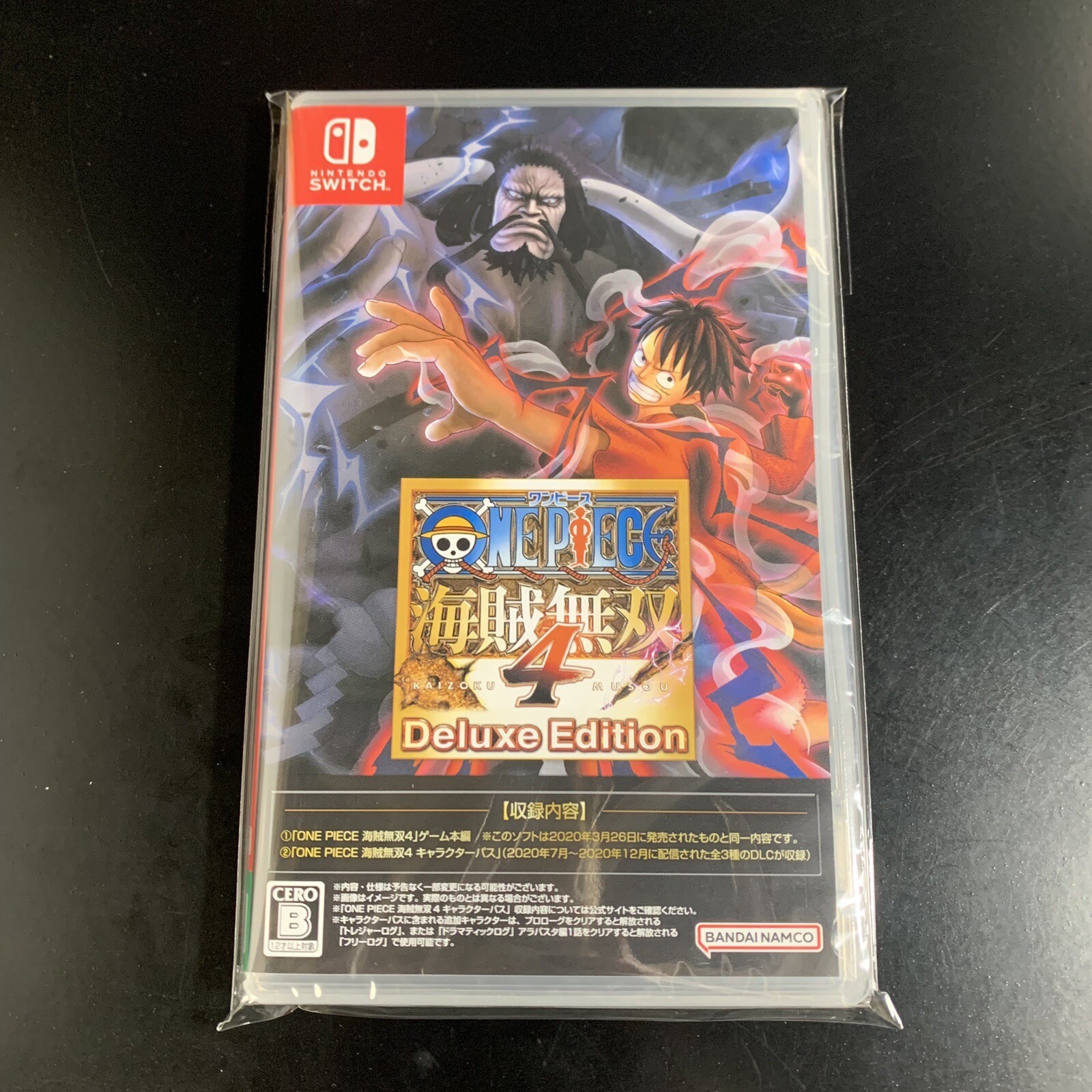 Unopened SW One Piece Pirate Warriors 4 Deluxe Edition Nintendo Switch Bandai