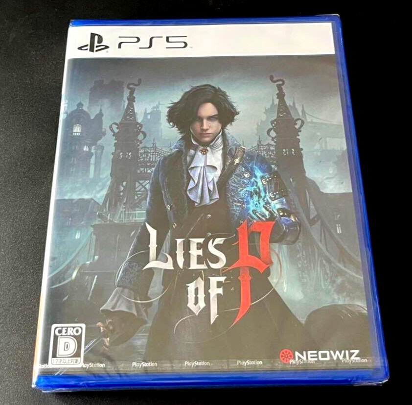 Unopened PS5 Lies of P Sony PlayStation 5 SHINSEGAE I&C Sealed Action Adventure