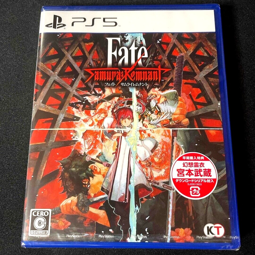 Unopened PS5 Fate/Samurai Remnant Sony PlayStation 5 Koei Tecmo Games Sealed