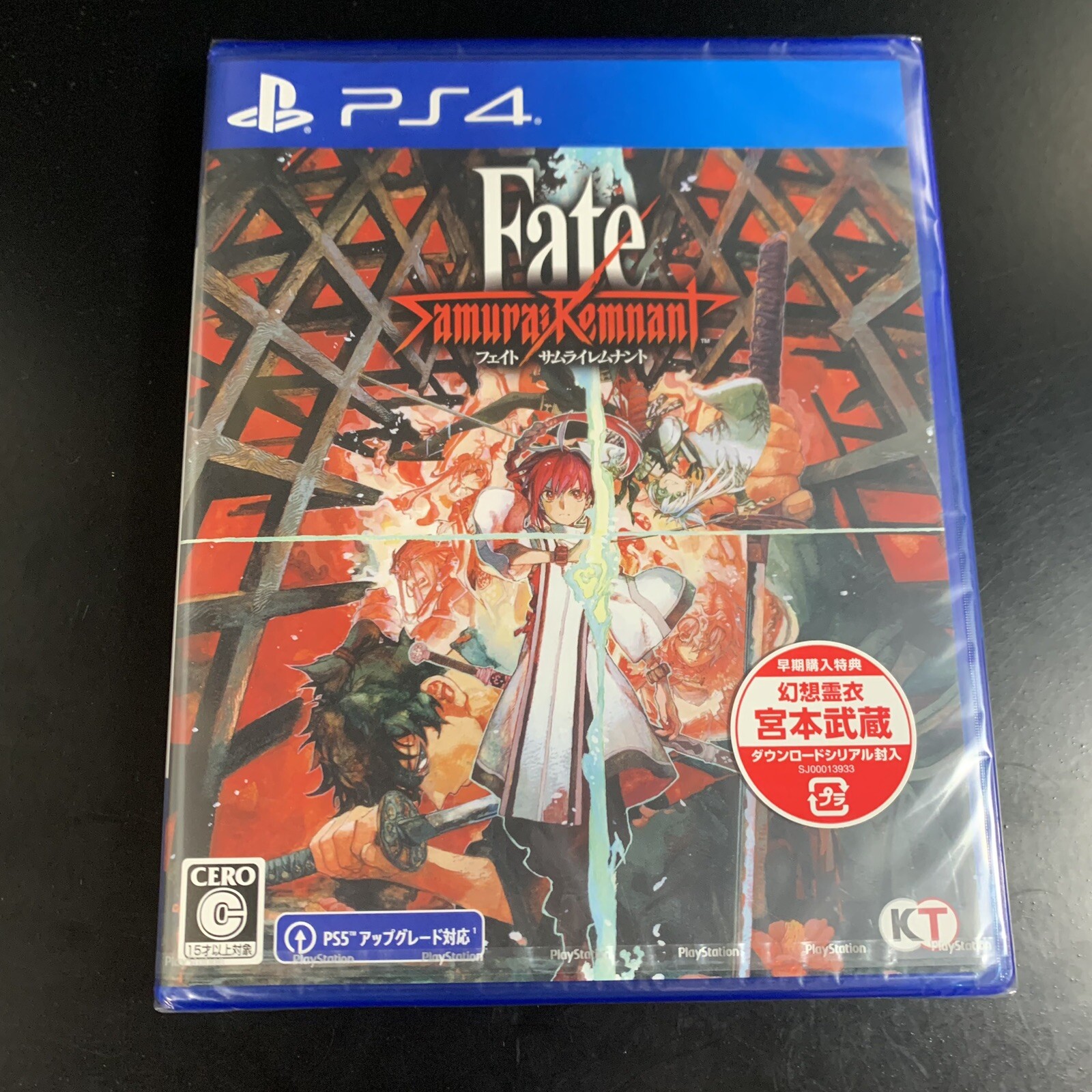Unopened PS4 Fate/Samurai Remnant Sony PlayStation 4 Koei Tecmo Games Sealed