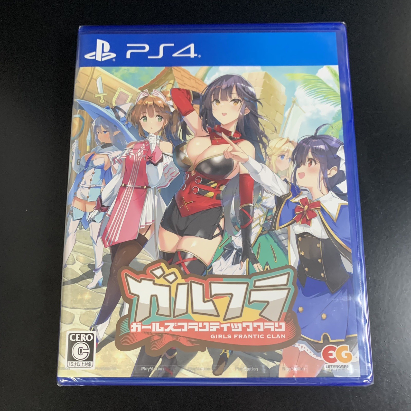 Unopened PS4 Girls Frantic Clan Sony PlayStation 4 Entergram Sealed Bishoujo JP