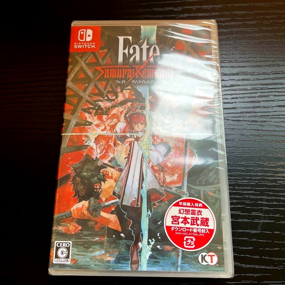 Unopened SW Fate/Samurai Remnant Nintendo Switch Koei Tecmo Games Sealed Action