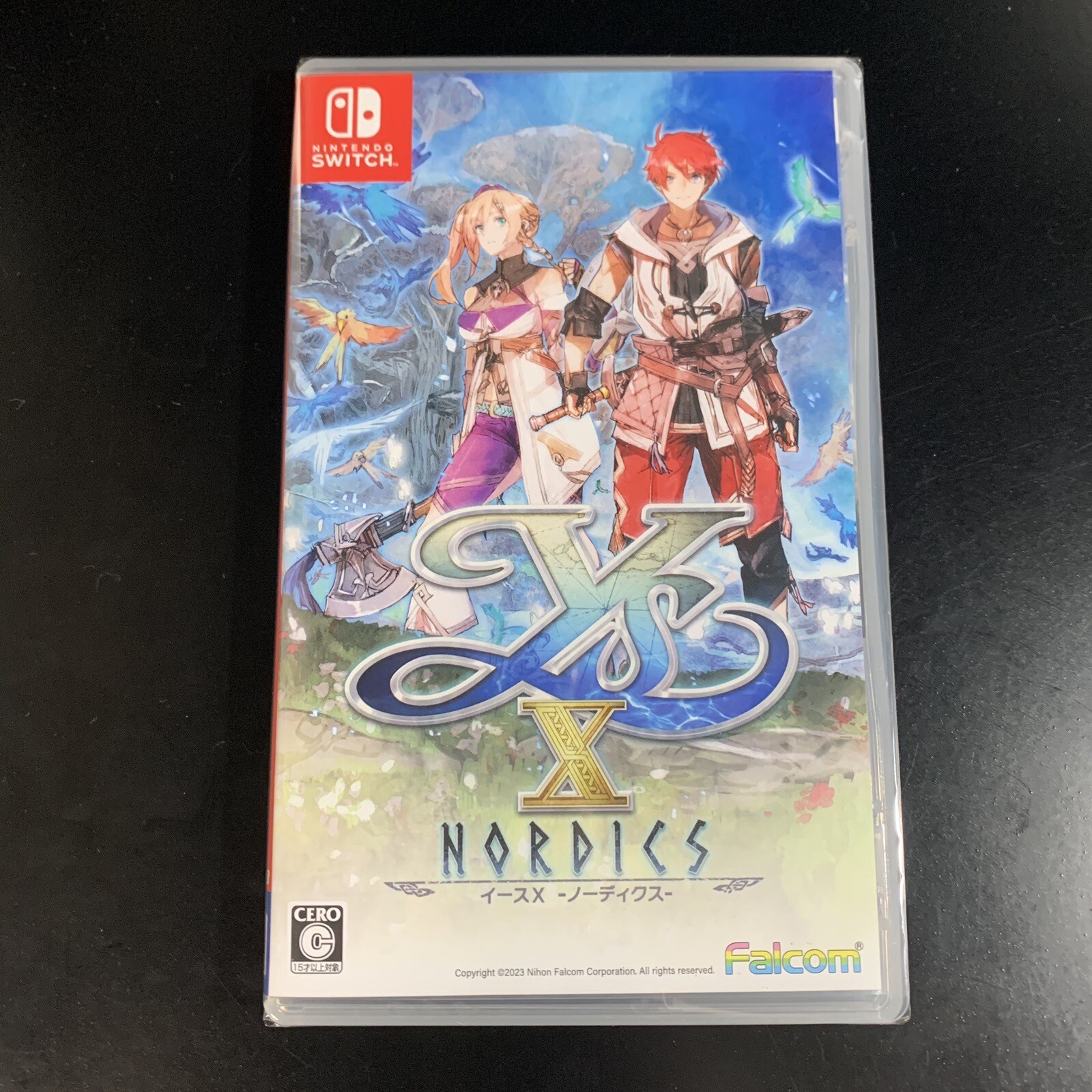Unopened SW Ys X Nordics Nintendo Switch Falcom Sealed Action RPG JP w/tracking