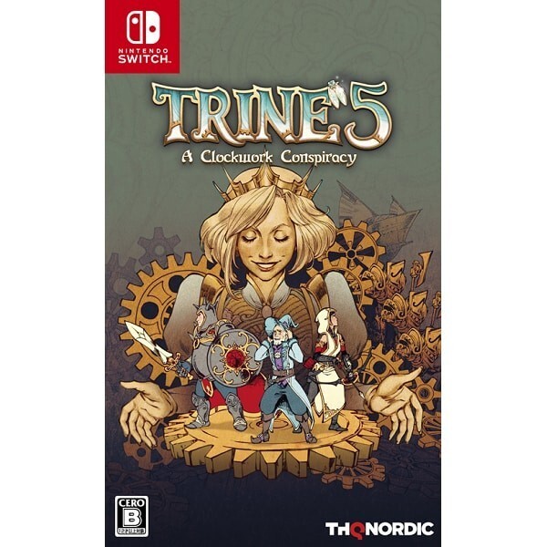 Unopened SW Trine 5 A Clockwork Conspiracy Nintendo Switch THQ Nordic Sealed