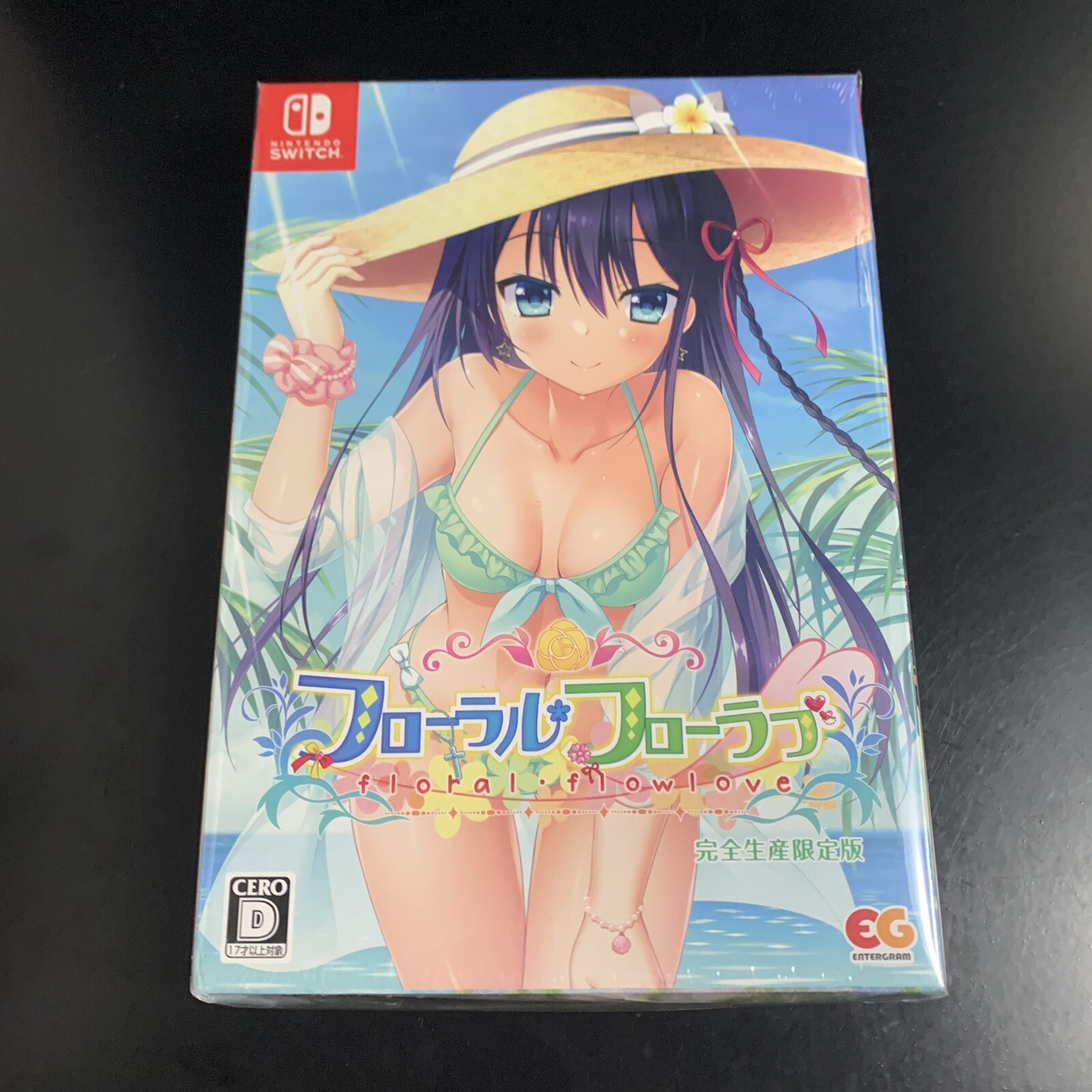 Unopened SW Floral Flowlove Limited Edition Nintendo Switch Entergram Sealed