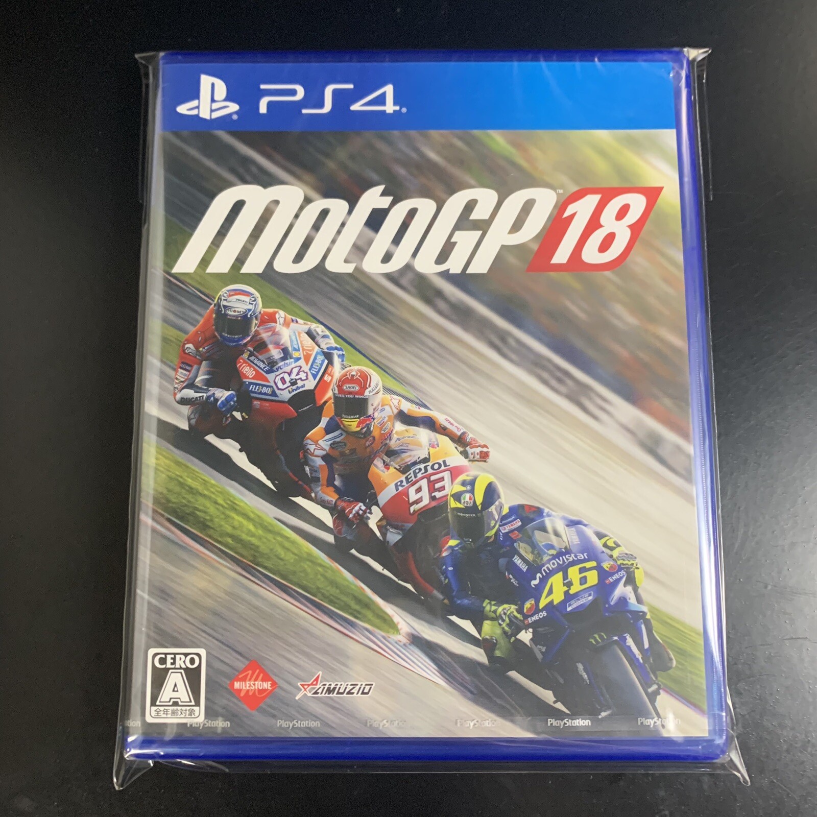 Unopened PS4 MotoGP 18 Sony PlayStation 4 Oizumi Amuzio Sealed JP w/tracking
