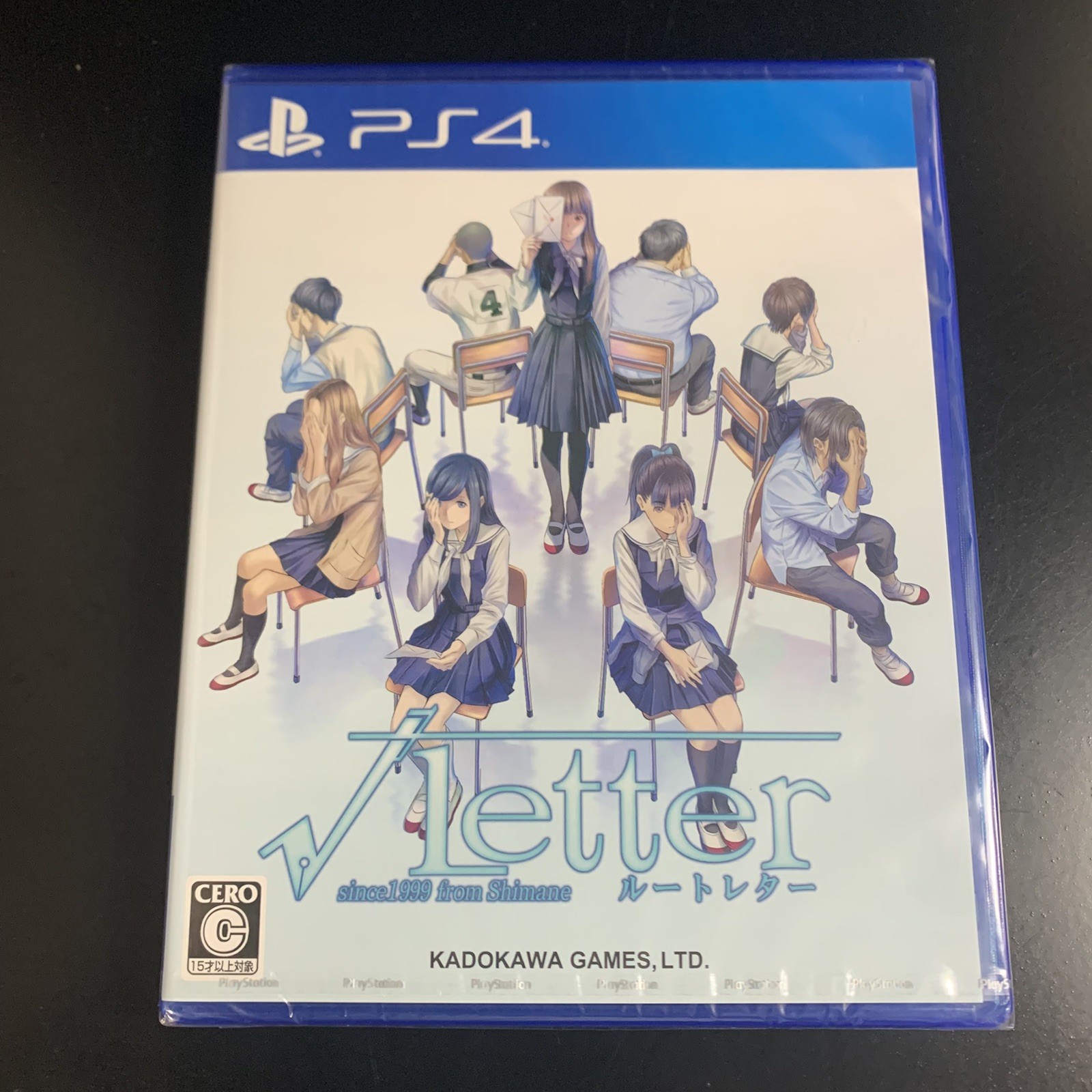 Unopened PS4 Root Letter Sony PlayStation 4 KADOKAWA GAMES Sealed Visual Novel
