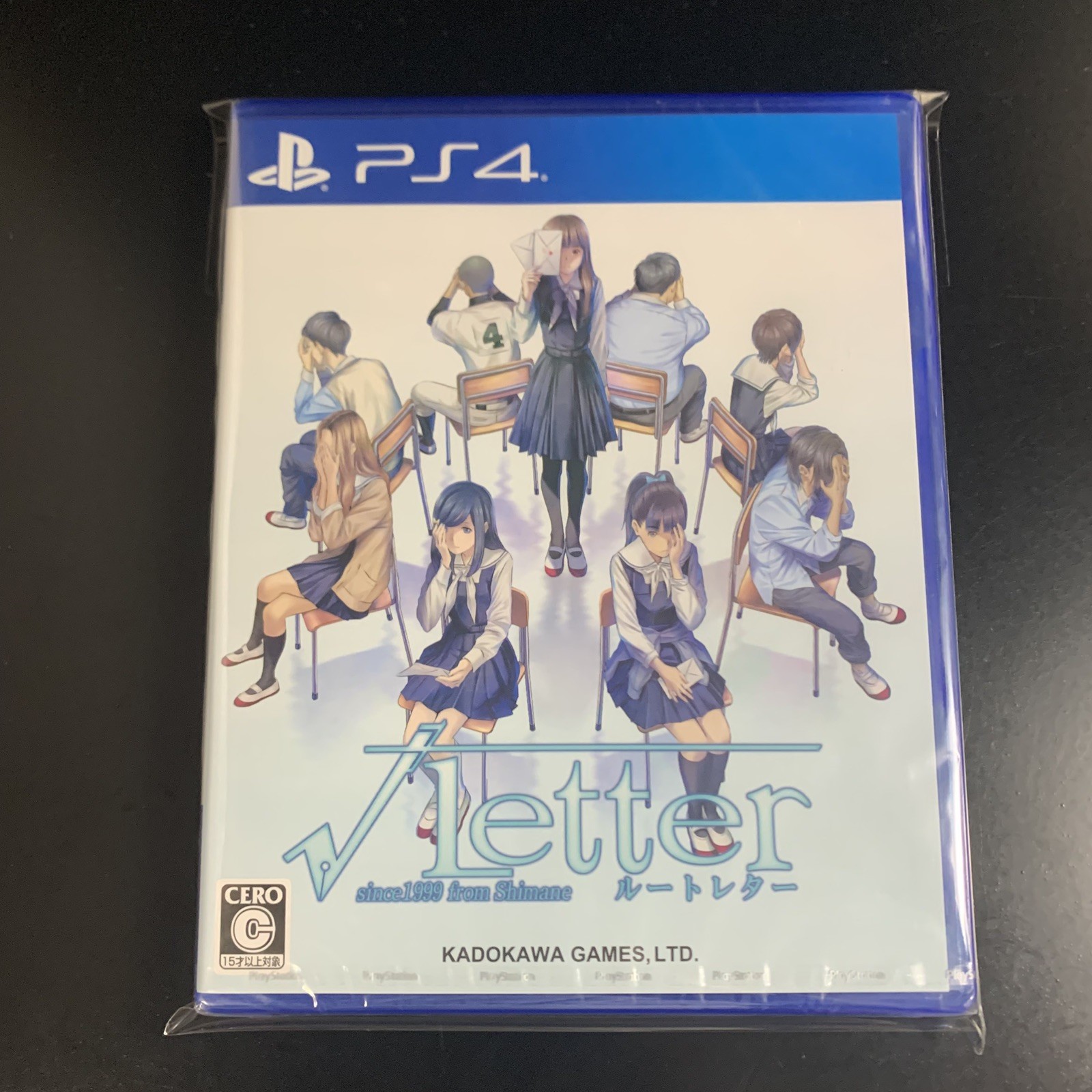 Unopened PS4 Root Letter Sony PlayStation 4 KADOKAWA GAMES Sealed Visual Novel