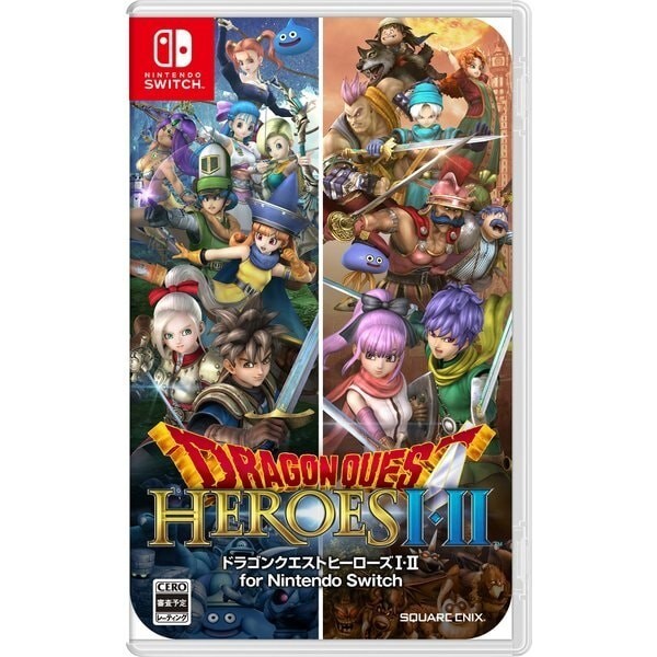 Unopened SW Dragon Quest Heroes I・II Nintendo Switch Square Enix Sealed Action