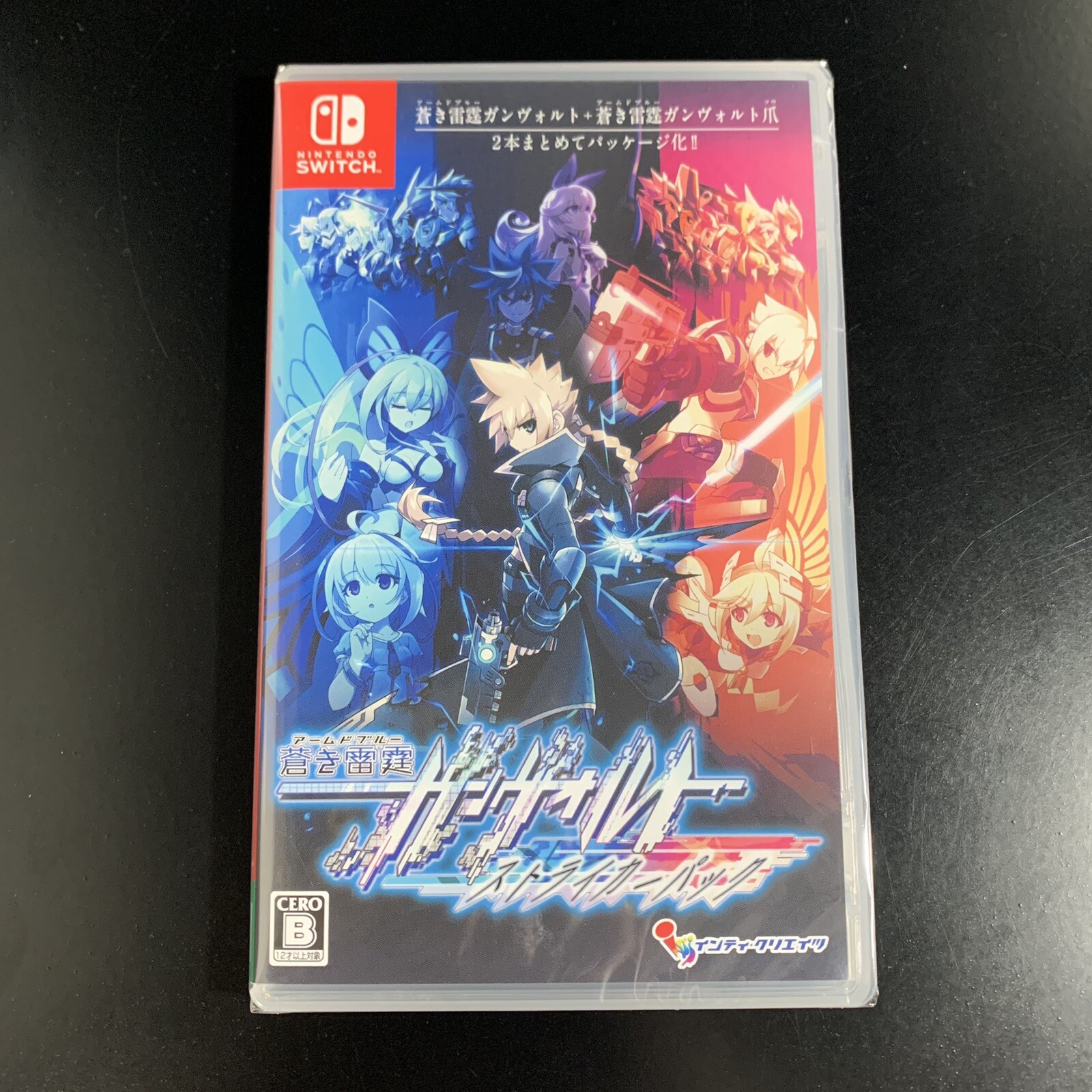 Unopened SW Armed Blue Gunvolt Striker Pack Nintendo Switch Inti Creates Sealed
