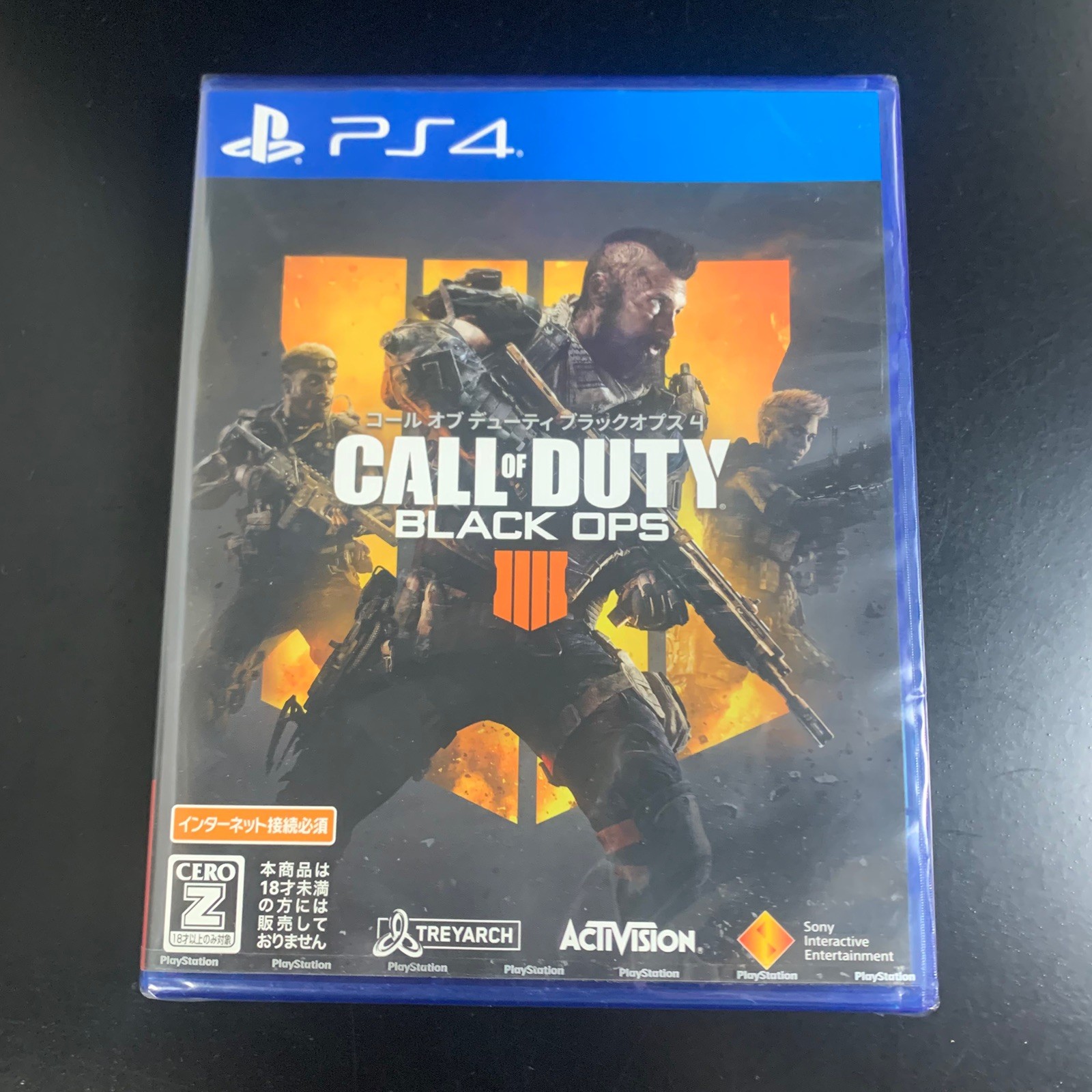 Unopened PS4 Call of Duty Black Ops 4 Sony PlayStation 4 SIE Sealed JP