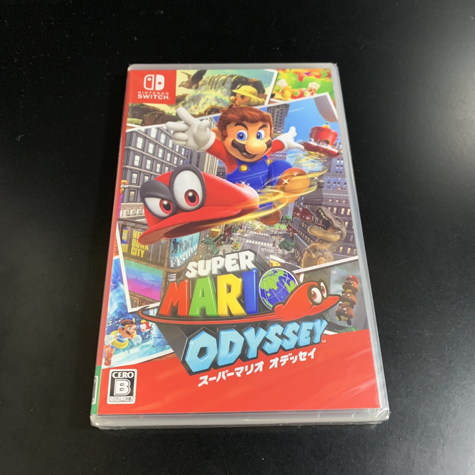 Unopened SW Super Mario Odyssey Nintendo Switch Sealed Action Adventure JP