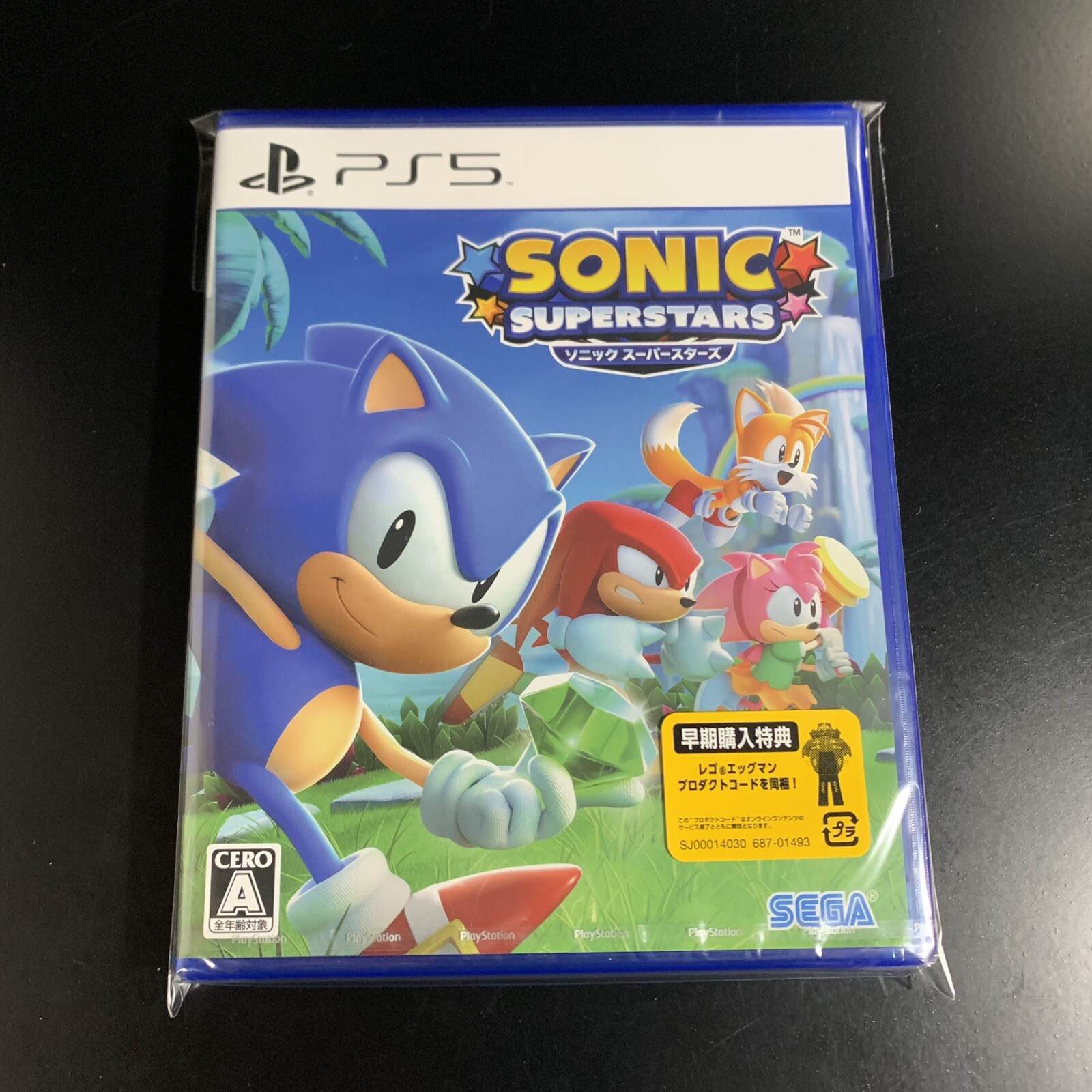Unopened PS5 Sonic Superstars Sony PlayStation 5 Sega Sealed Platformer JP