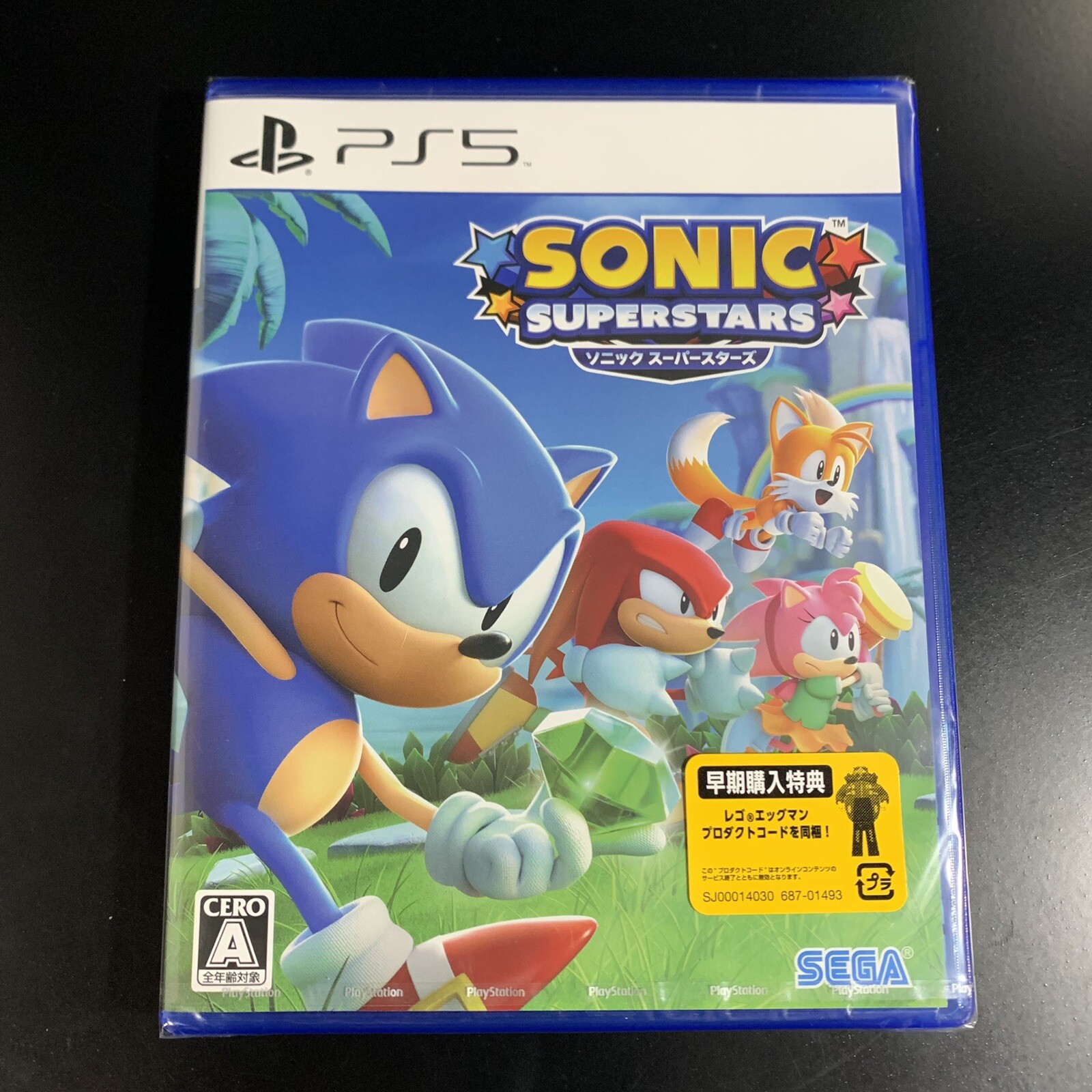 Unopened PS5 Sonic Superstars Sony PlayStation 5 Sega Sealed Platformer JP