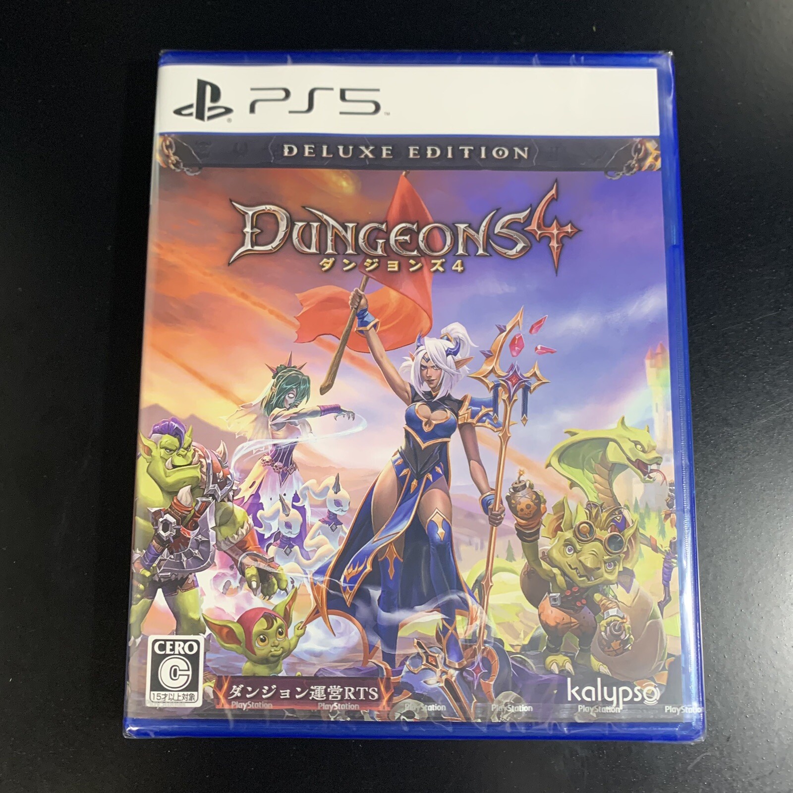 Unopened PS5 Dungeons 4 Deluxe Edition Sony PlayStation 5 Kalypso Media Sealed