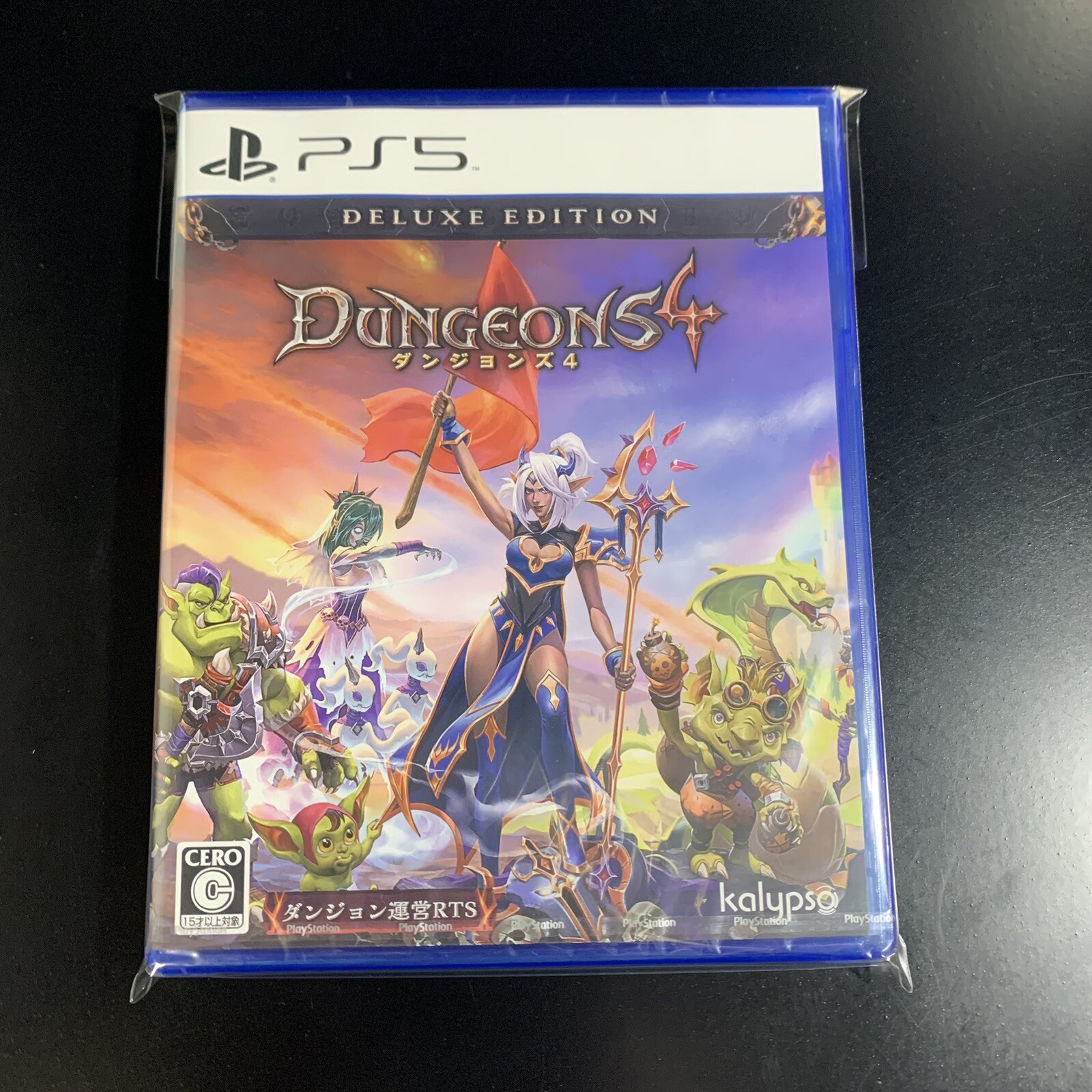 Unopened PS5 Dungeons 4 Deluxe Edition Sony PlayStation 5 Kalypso Media Sealed